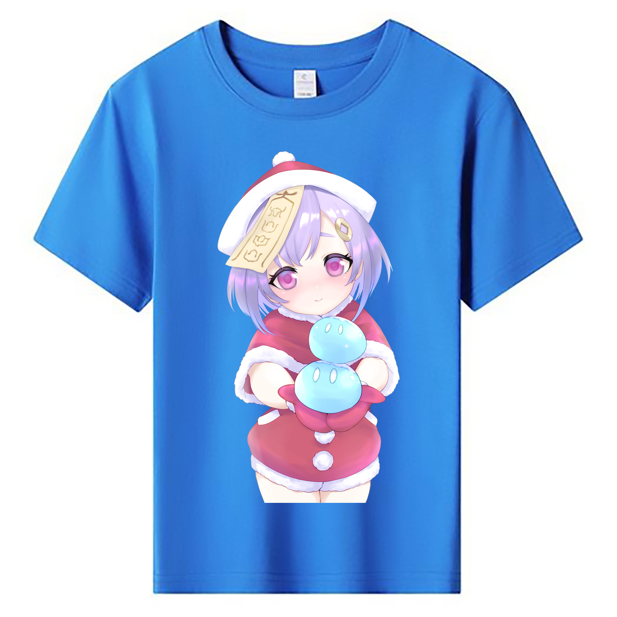 げんし神 七七 なな  genshin Nana 綿100％キッズTシャツ（フロントプリント）